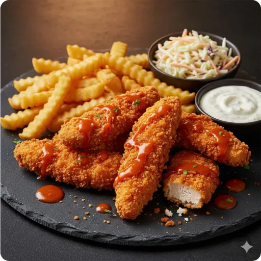 Buffalo Finger Dinner