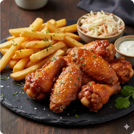 Chicken Wings Dinner
